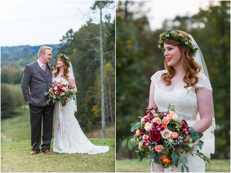foxhall resort fall wedding - legacy lookout