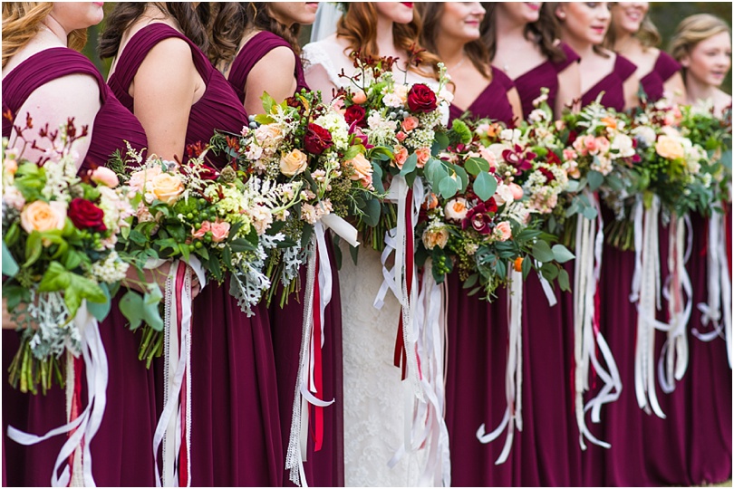 foxhall resort wedding - fall color palette 