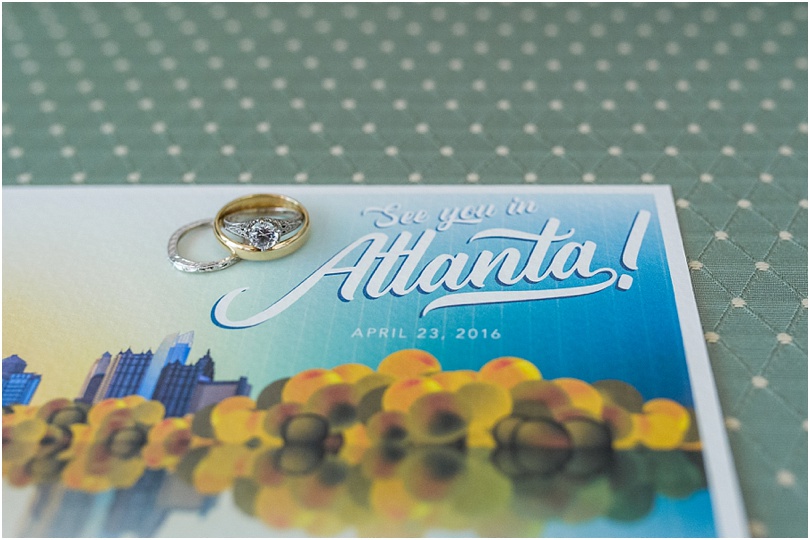 atlanta wedding invitation