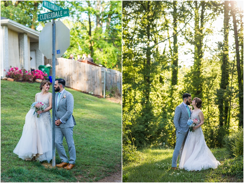 beauitful backyard wedding - allison mah photography