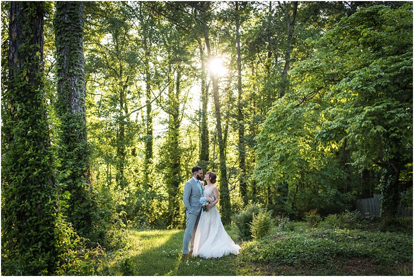 beauitful backyard wedding - allison mah photography