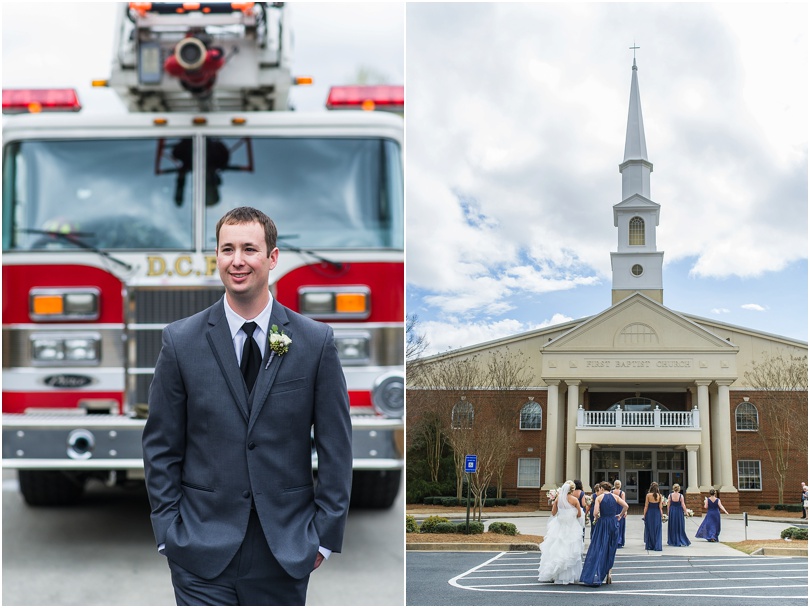 fire fighter groom