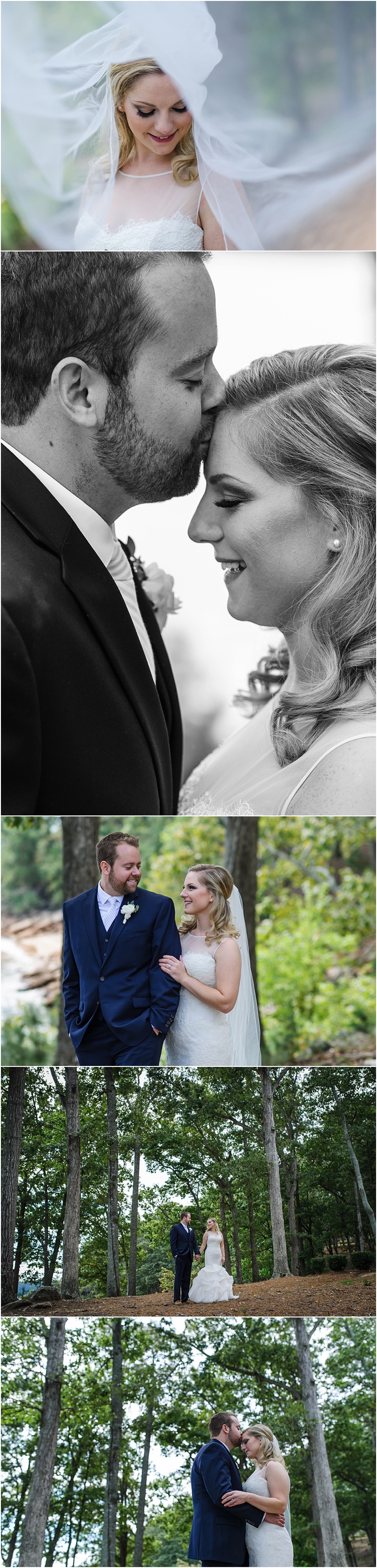 The forest area gave us some open shade for portraits after an intimate ceremony with close family and friends