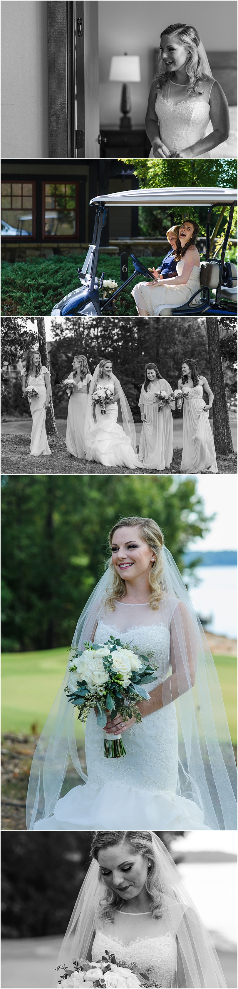Kristin made such a stunning bride in her fitted whimsical lace dress